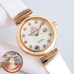 Omega Ladymatic Mechanical Cal.8520/8521 Movement 34*12MM Quality Fake Watch